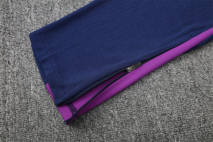 Barcelona Dark Blue and Purple Tracksuit