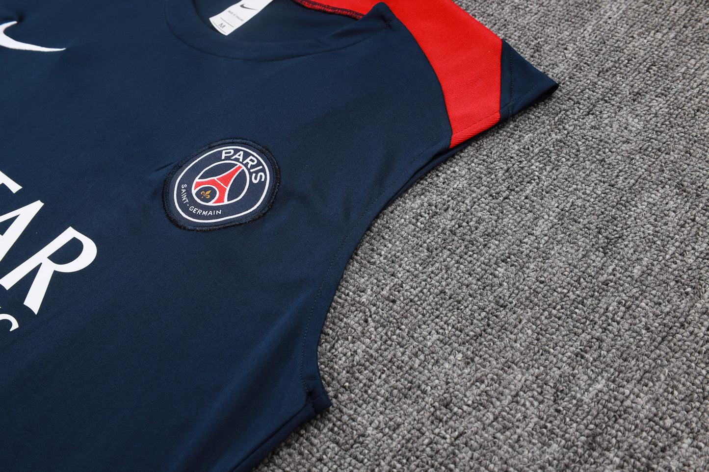 PSG Sleeveless Training Kit - Navy/Red