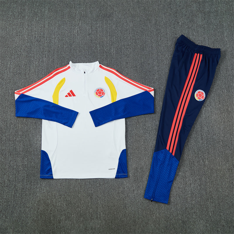 Colombia Tracksuit   White