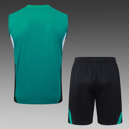 Liverpool Sleeveless Training Kit green