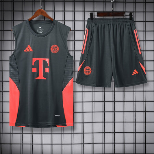 Bayern Sleeveless Training Kit White