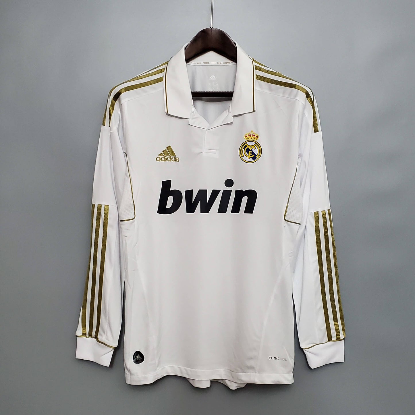 Real Madrid Long Sleeve Home Shirt - 2011-12