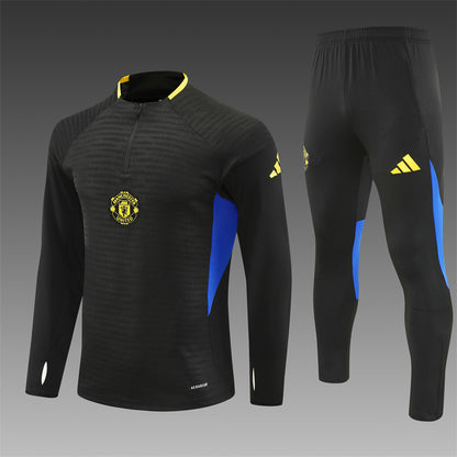 Manchester United Black Tracksuit III
