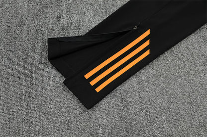 Real Madrid  Black orange Tracksuit