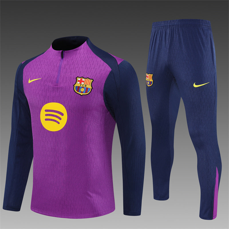 Barcelona Dark Blue and Purple Tracksuit