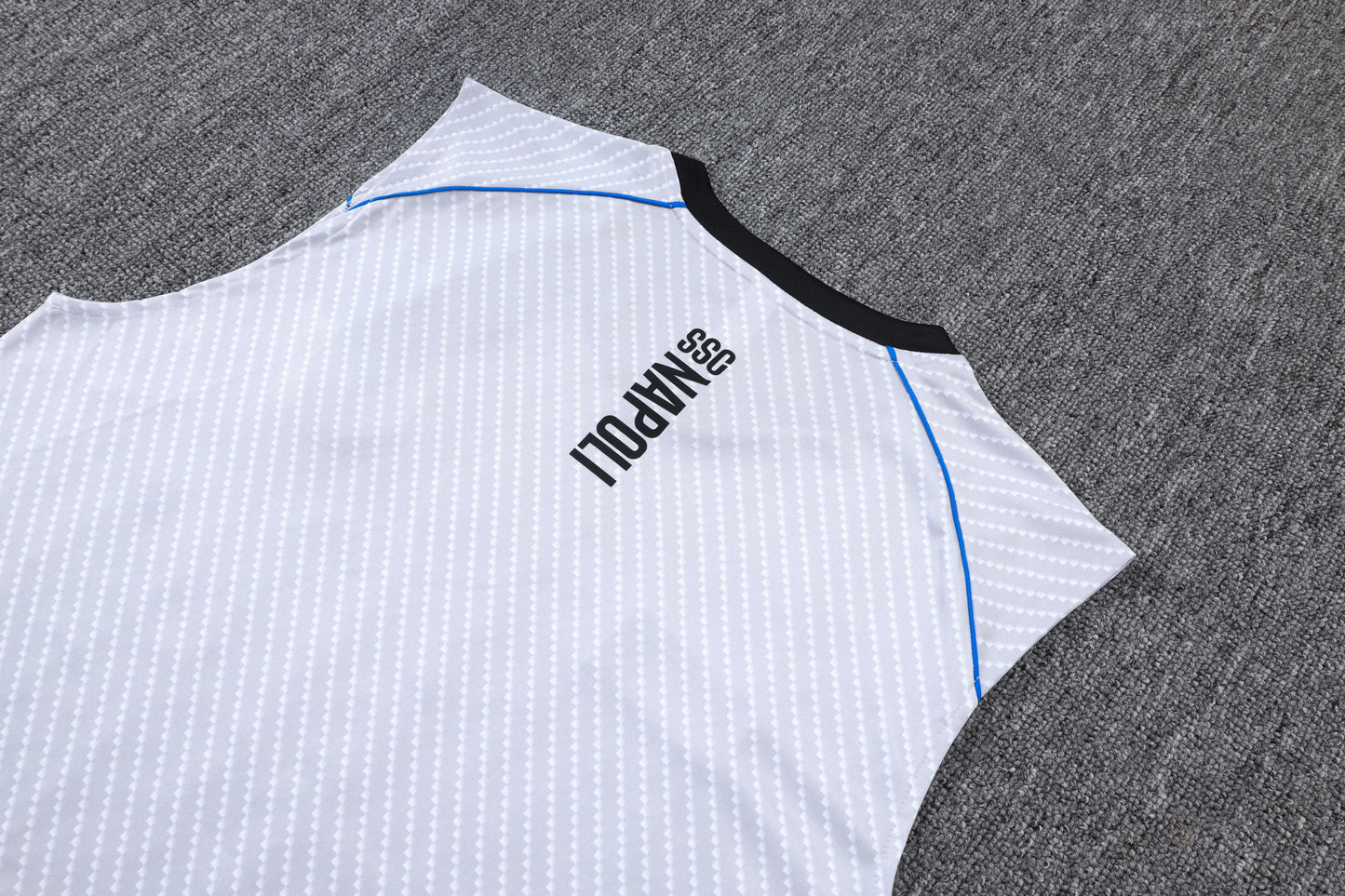 Napoli Sleeveless Training Kit - Grey/Blue