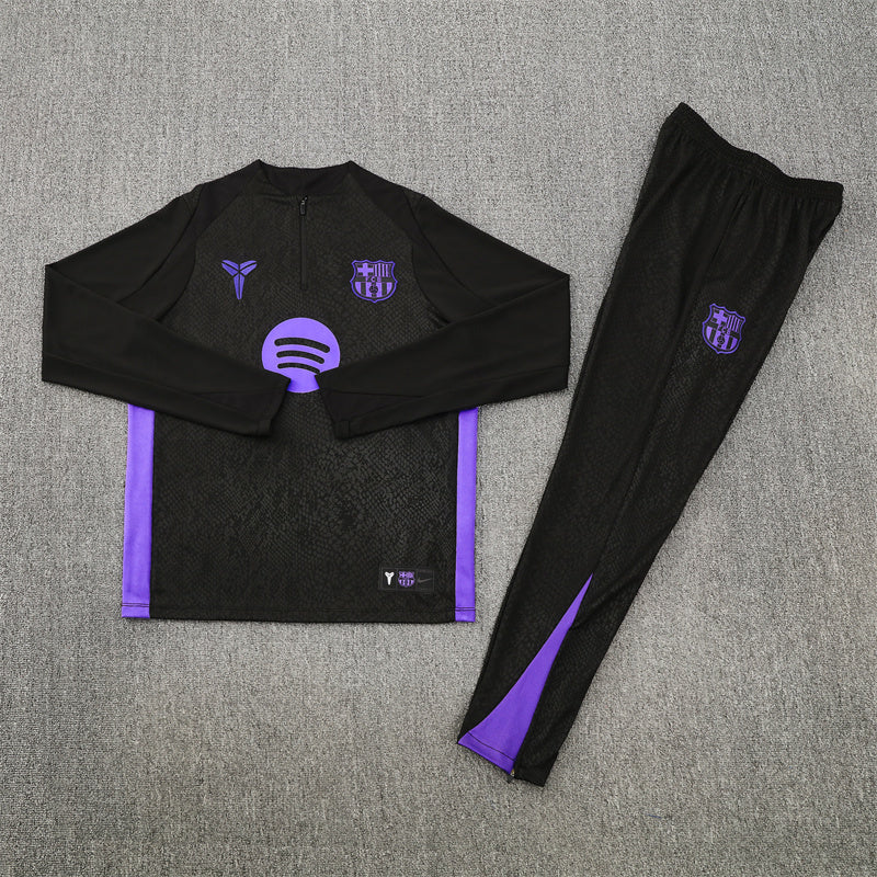 Barcelona  Black co-op edition Tracksuit