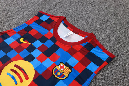 Barcelona 2627 Sleeveless Training Kit