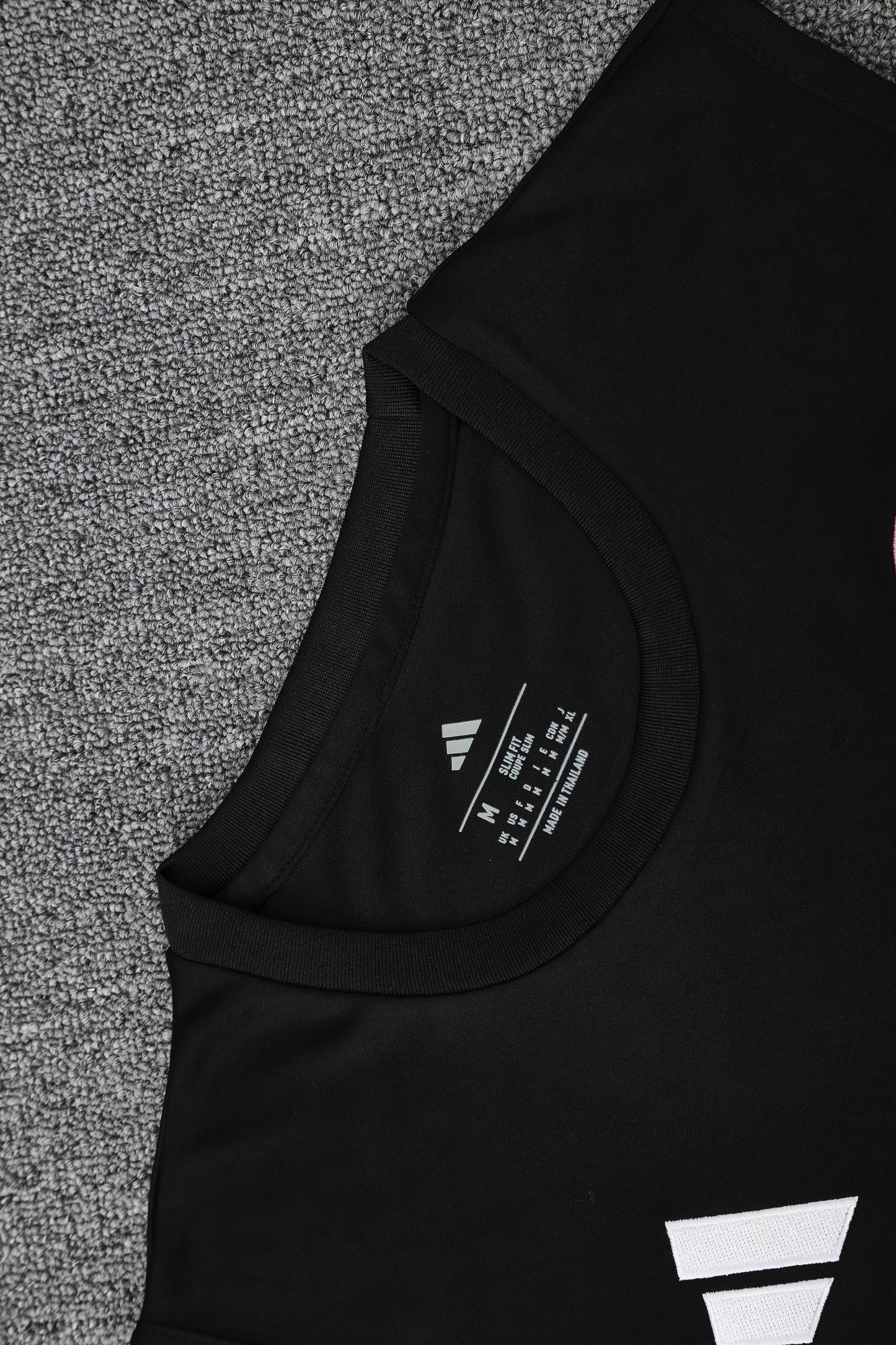 Inter Miami Sleeveless Training Kit - Black/Grey/White