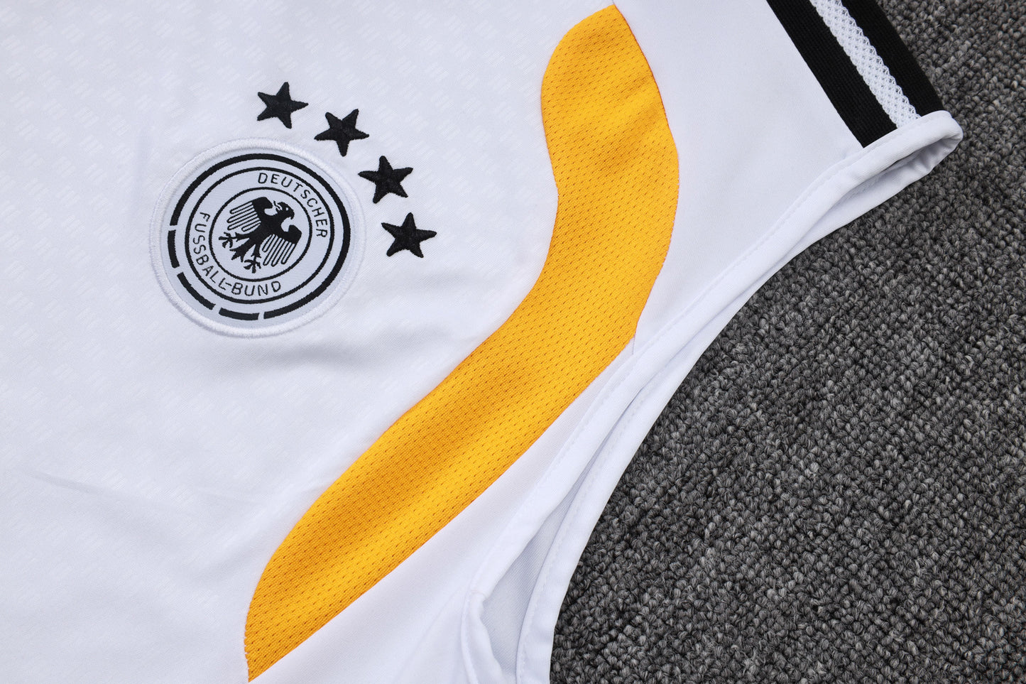 Germany Sleeveless Training Kit  White