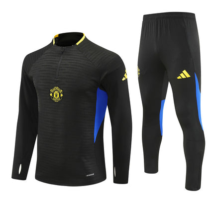 Manchester United Black Tracksuit III