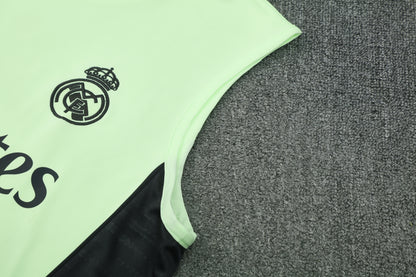 Real Madrid Sleeveless Training Kit green