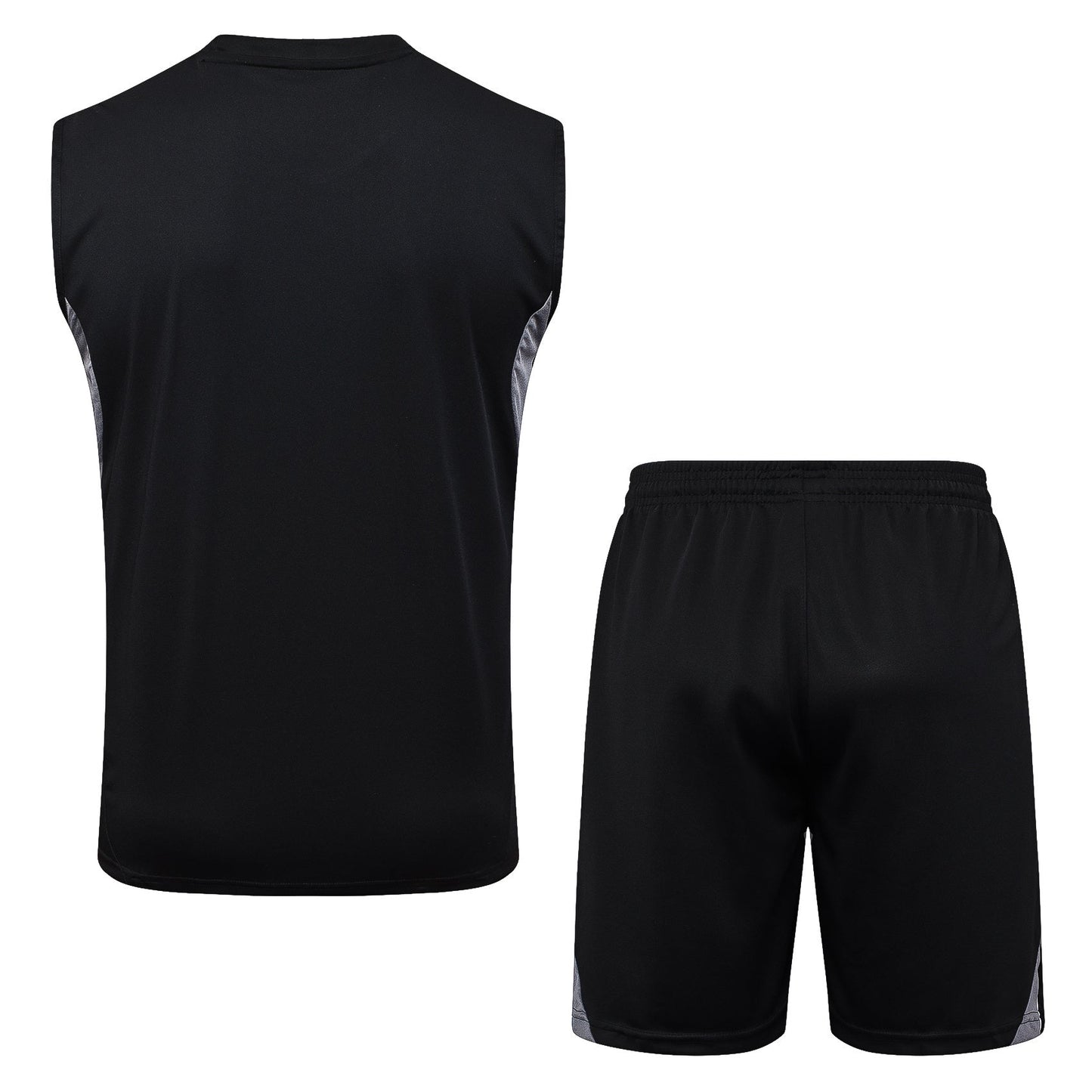 Argentina Sleeveless Training Kit -  Black/Grey/White