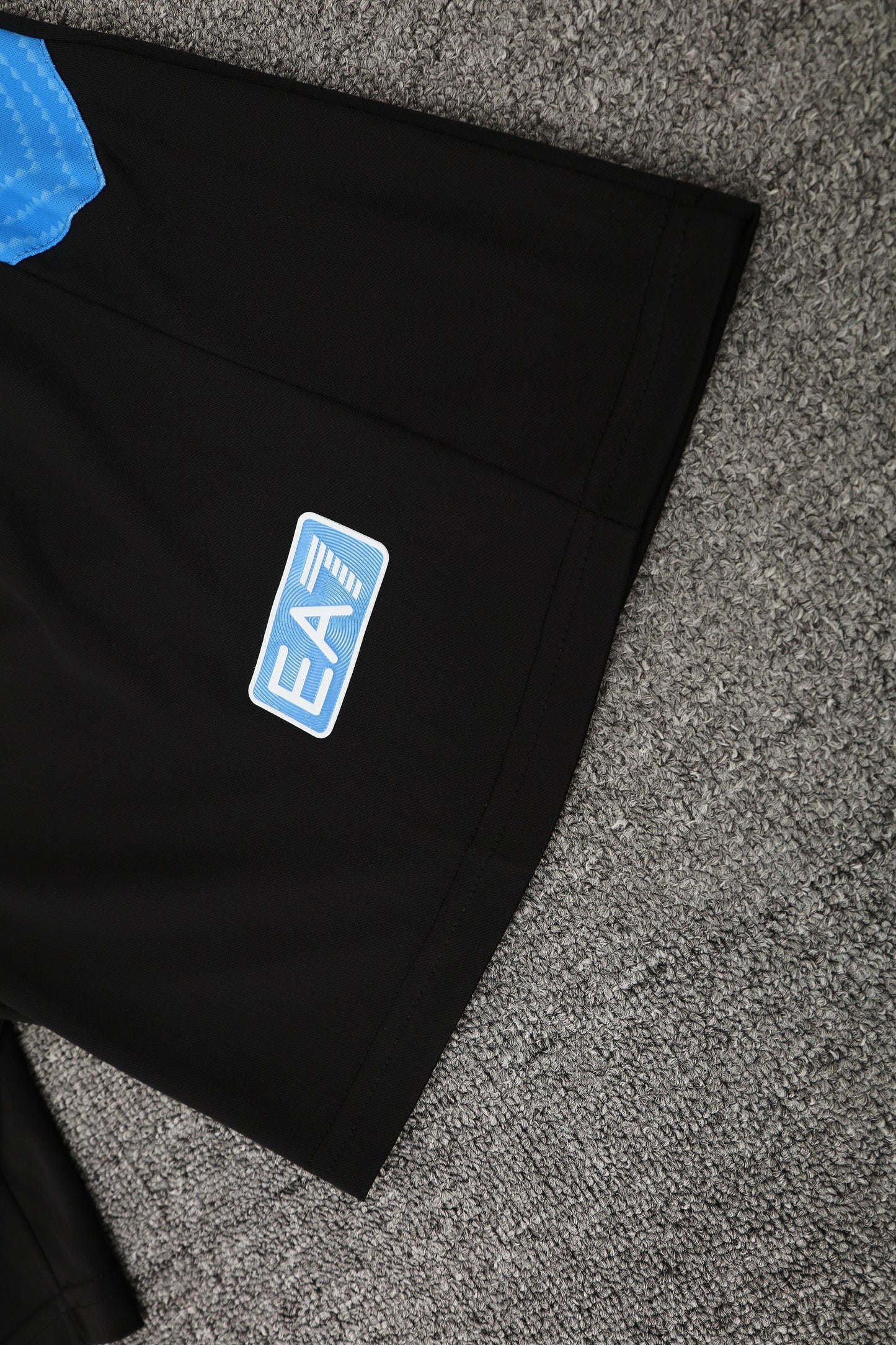 Napoli Sleeveless Training Kit - Black