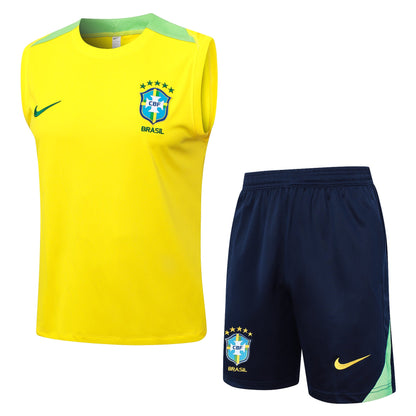 Brazil Sleeveless Training Kit - Home