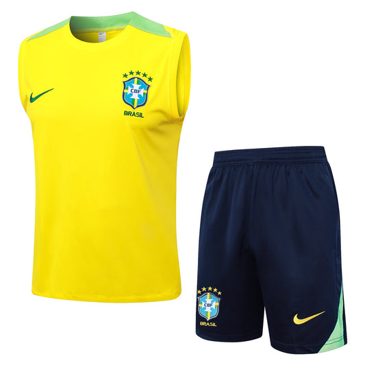 Brazil Sleeveless Training Kit - Home