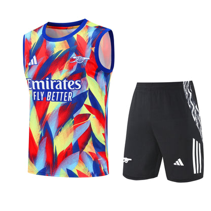 Arsenal Sleeveless Training Kit Patterns color