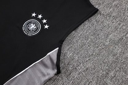 Germany Sleeveless Training Kit -  Black/Grey