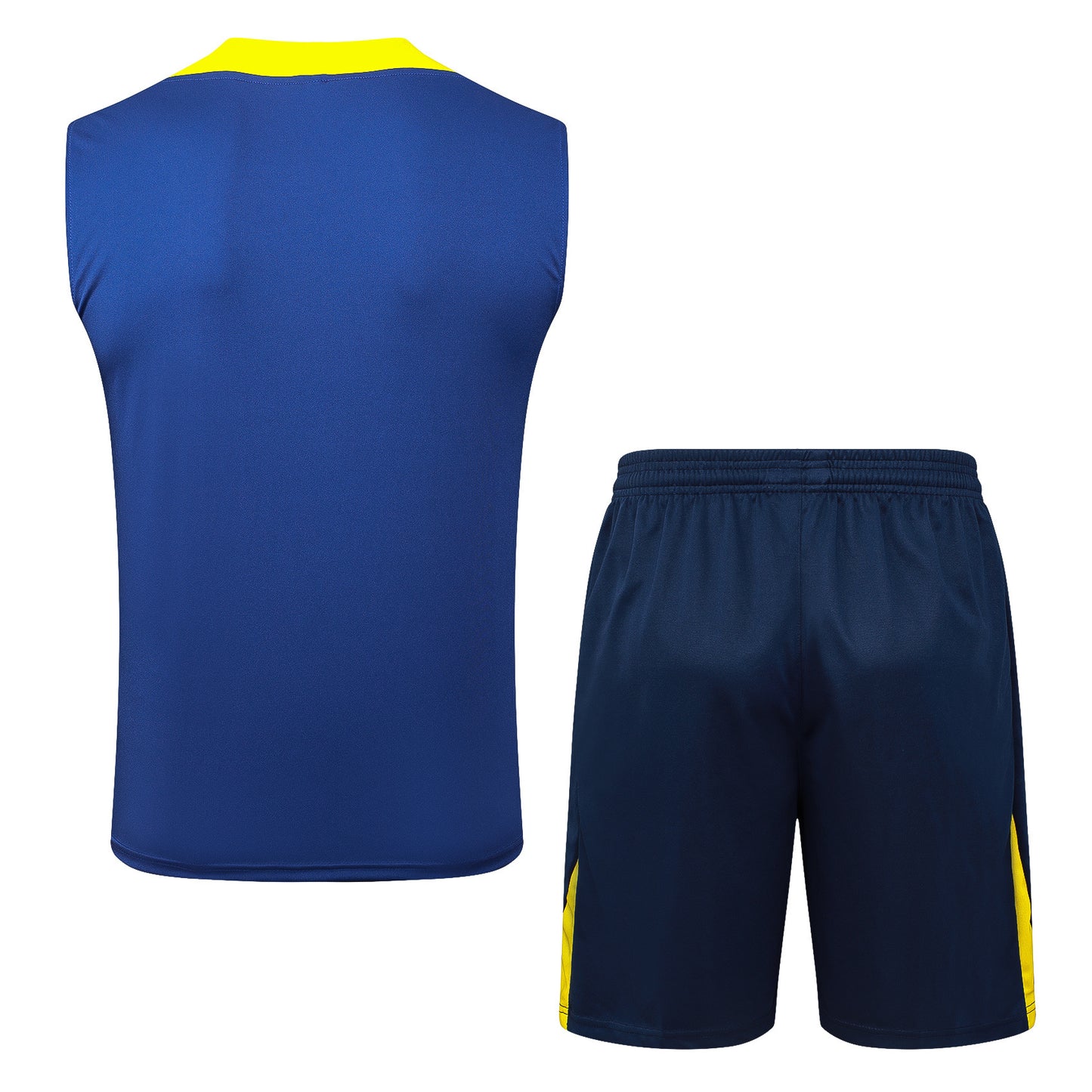 Atletico Madrid Sleeveless Training Kit - Purple/Yellow