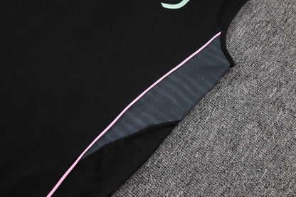 Juventus Sleeveless Training Kit -  Black/Pastel