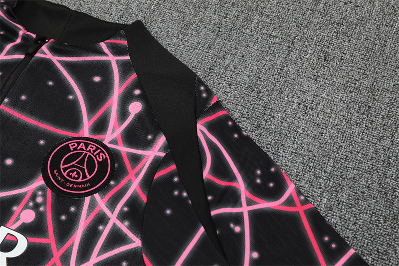 PSG Paris Saint Germain   Black and pink camouflage style Tracksuit
