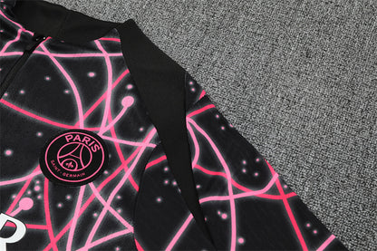 PSG Paris Saint Germain   Black and pink camouflage style Tracksuit