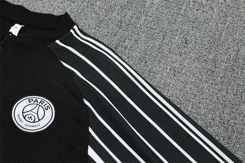 PSG Paris Saint Germain Black and white Tracksuit