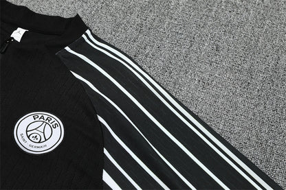 PSG Paris Saint Germain Black and white Tracksuit