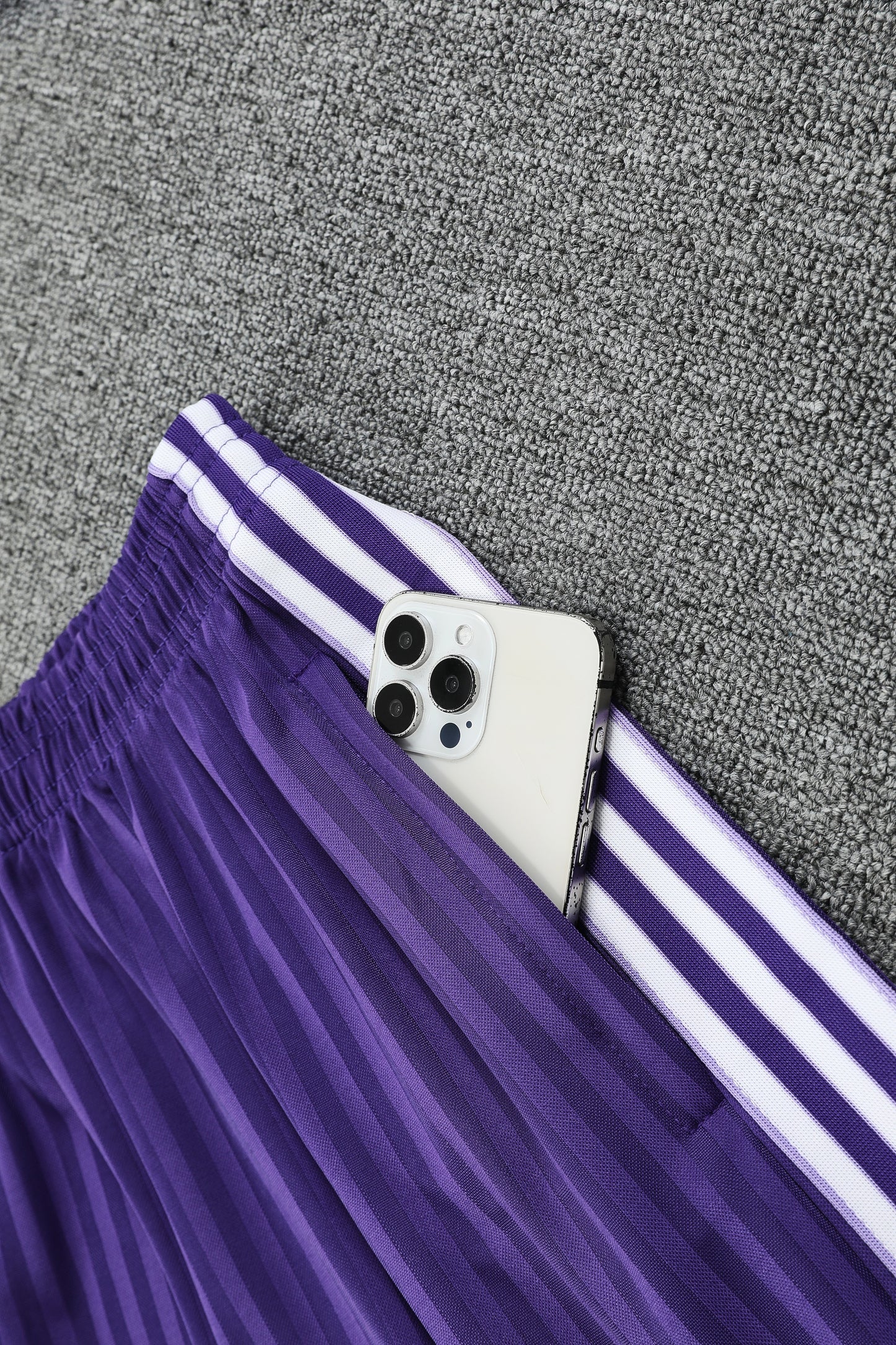 Real Madrid Sleeveless Training Kit White+purple