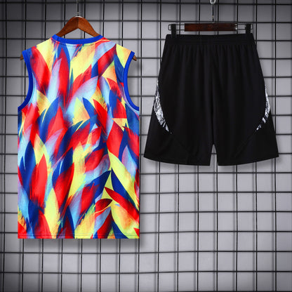 Arsenal Sleeveless Training Kit Patterns color