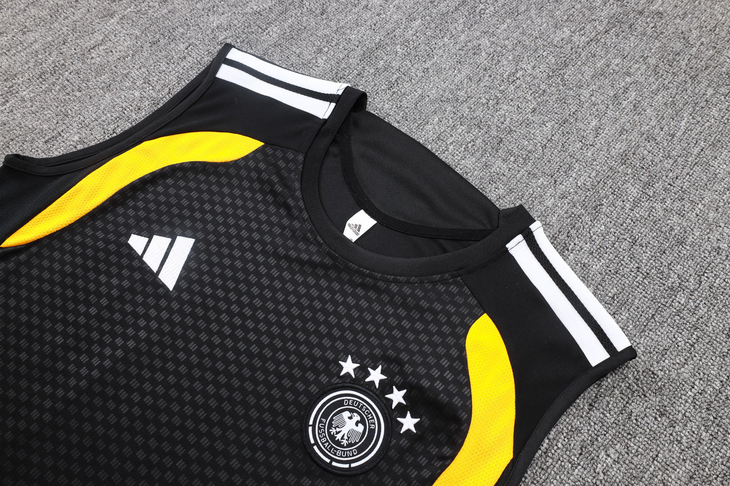 Germany Sleeveless Training Kit  Black