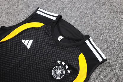 Germany Sleeveless Training Kit  Black