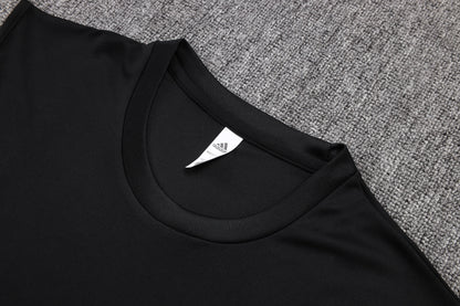 Germany Sleeveless Training Kit -  Black/Grey