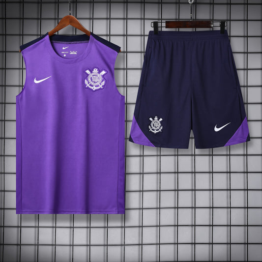 Corinthians Sleeveless Training Kit Purple