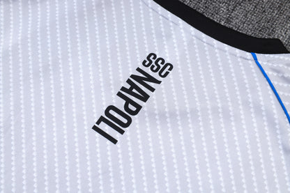 Napoli Sleeveless Training Kit - Grey/Blue