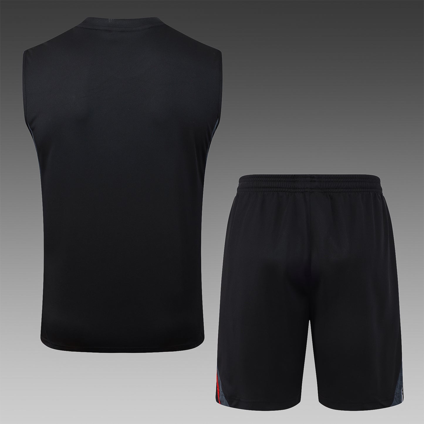 Ajax Sleeveless Training Kit - Black/Grey/White