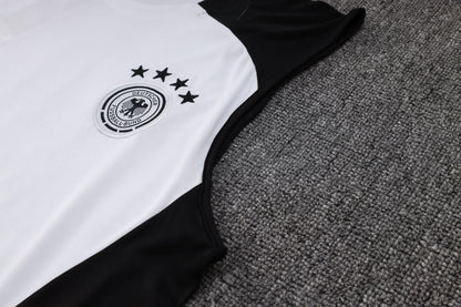 Germany Sleeveless Training Kit - White/Violet/Black