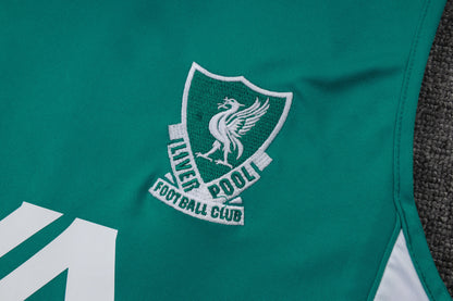 Liverpool Sleeveless Training Kit green