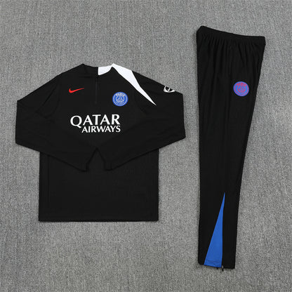 PSG Paris Saint Germain Black Tracksuit