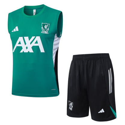 Liverpool Sleeveless Training Kit green