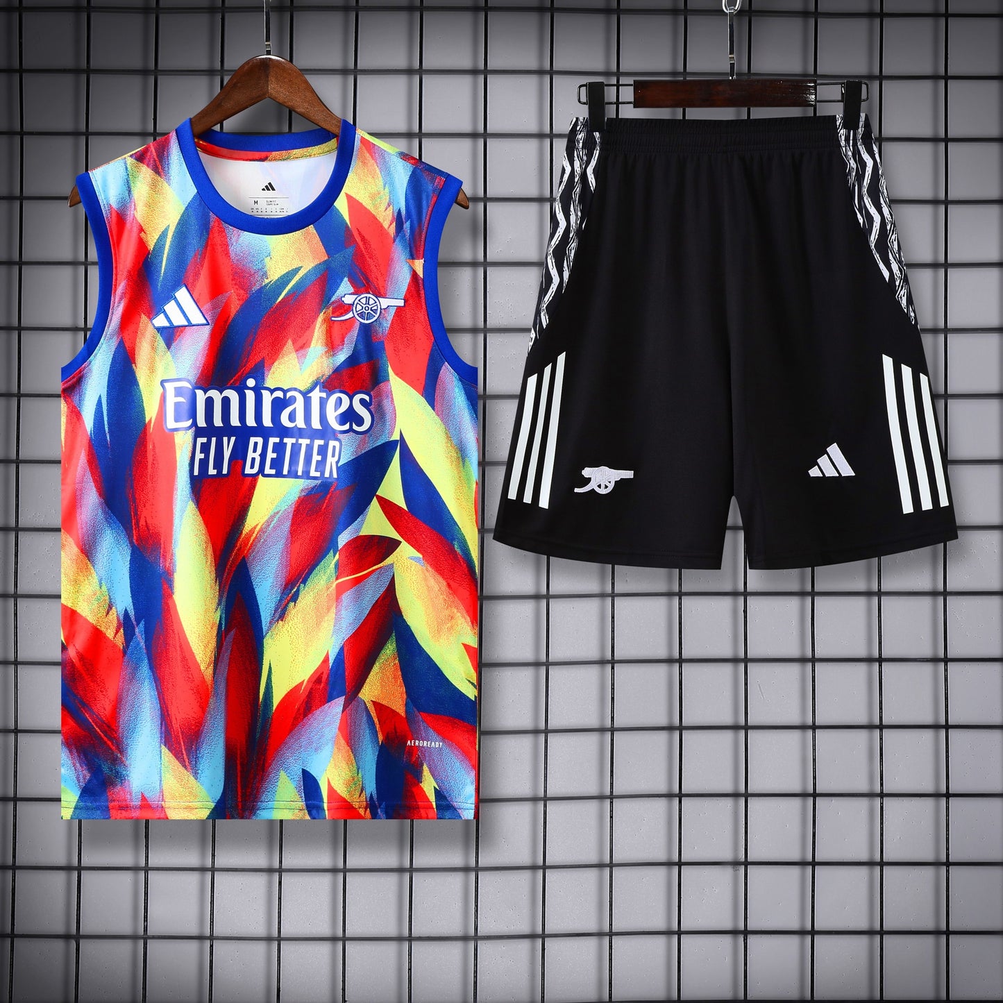 Arsenal Sleeveless Training Kit Patterns color
