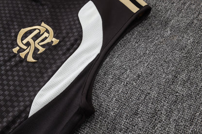 Flamenco  Sleeveless Training Kit Dark brown