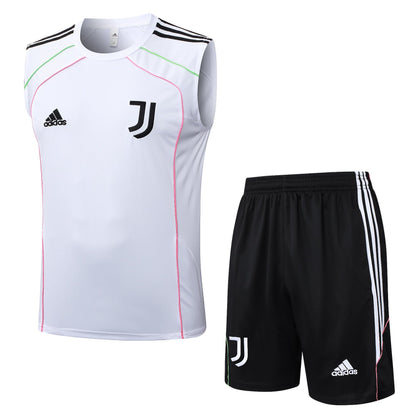 Juventus Sleeveless Training Kit - Retro Home