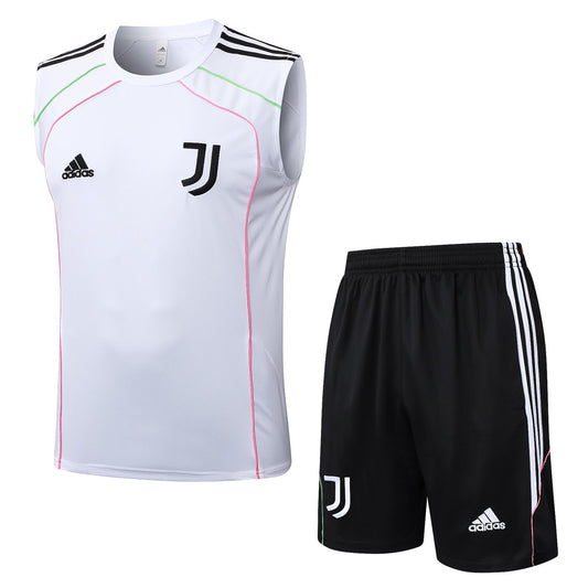 Juventus Sleeveless Training Kit - Retro Home