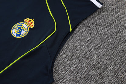 Real Madrid Sleeveless Training Kit - Retro Away